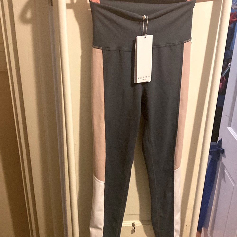 ALLFENIX of Melbourne Australia navy/rose leggings